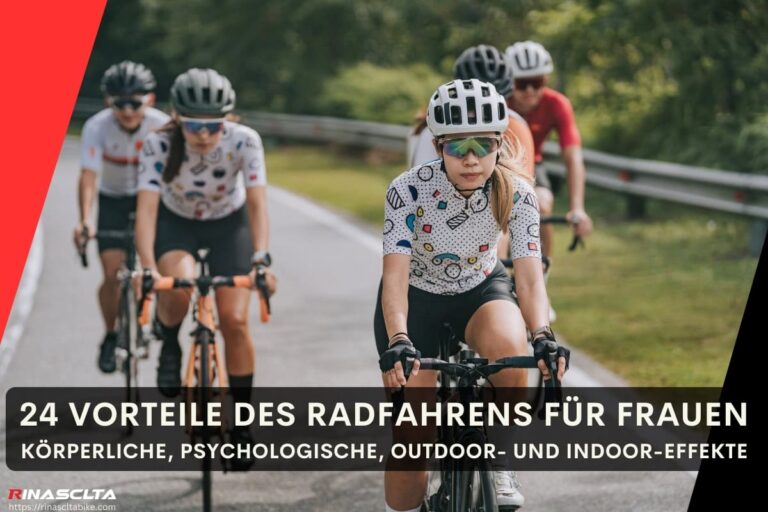 24 Vorteile des Radfahrens für Frauen
