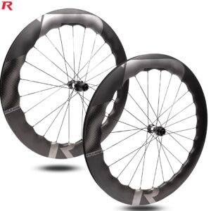 Rinasclta Fala 28mm width Wave Carbon disc road gravel wheelset