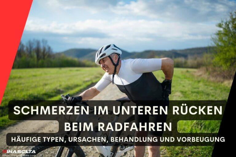 Schmerzen im unteren Rücken beim Radfahren